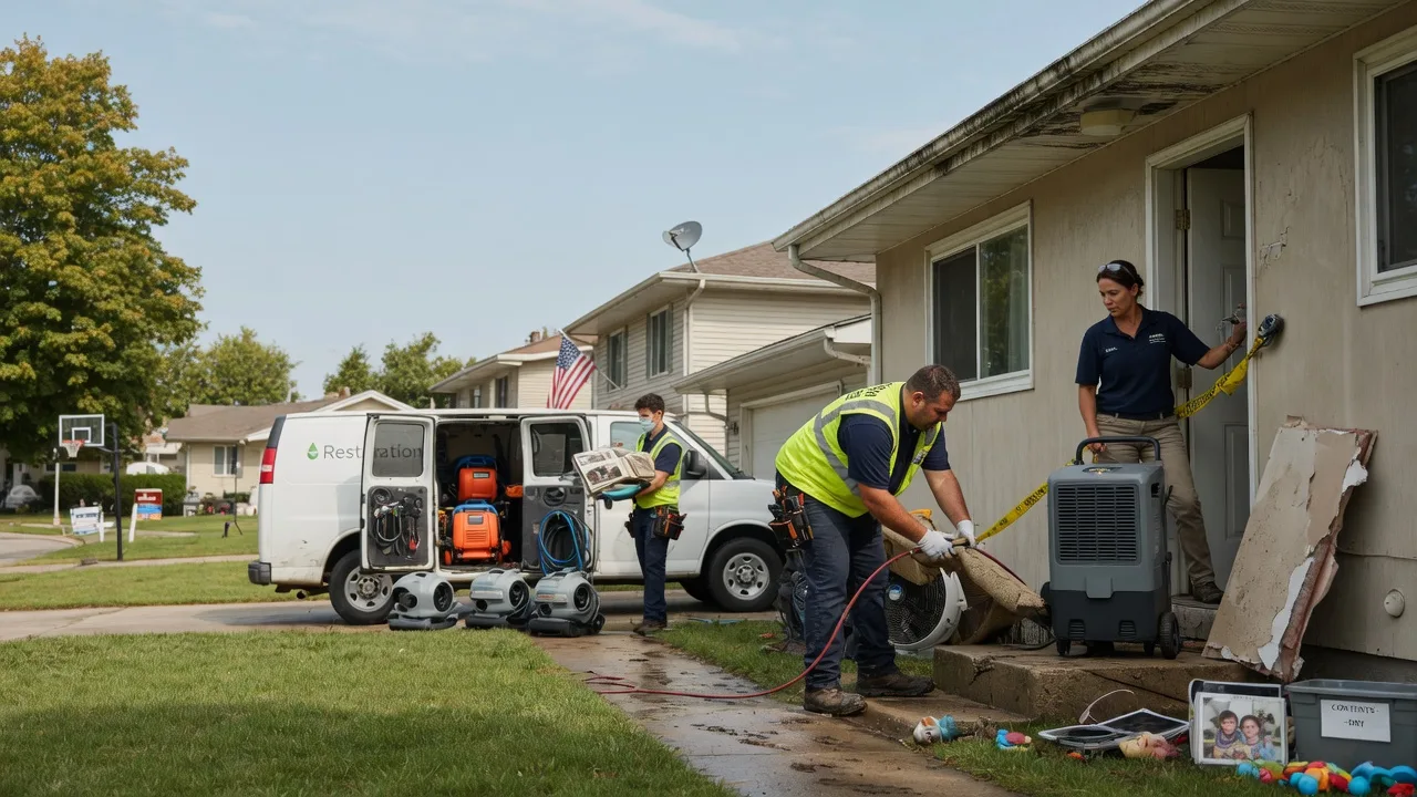 Water Damage Restoration in High Island, TX near me